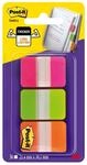 Post-it Haftstreifen Index Strong - 36 Haftstreifen 25,4 mm x 38,1 mm - Farben: