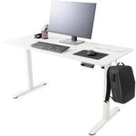 Arebos elektrisch h&ouml;henverstellbarer Schreibtisch 140x60 cm | Memory-Funktion 