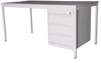 Szagato Set Schreibtisch 160x80 cm + Unterbauschrank Professional (3...