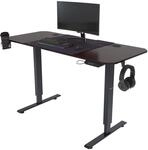 Jan Nowak Elektrisch H&ouml;henverstellbarer Schreibtisch B&uuml;rotisch Ergonomisch mit