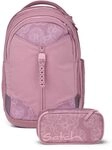 Satch Match Schulrucksack Set 2tlg. inkl. Schlamperbox (Magnolia Dream)