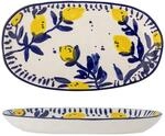 Bloomingville Creative Collection Maxima Servierplatte, Blue, Steingut,...