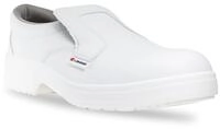 Lendeo Base S2 wei&szlig; flach Sicherheitsschuhe Arbeitsschuhe Pflege Kochschuhe,