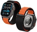 Spigen Basis-Stoffarmband mit Hakenverschluss Entwickelt f&uuml;r Apple Watch Ultra...