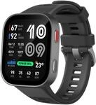 Amazfit Bip Max 50mm Smartwatch, 2.07" AMOLED-Display, 20 Tage Akkulaufzeit, GPS, 4GB