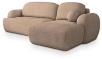 Masseno Ecksofa MODENZA N R-S mit Schlaffunktion L-Form, Sofa mit Bettkasten,