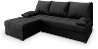 Masseno Ecksofa Rita M mit Schlaffunktion L-Form, Modern Sofa mit Bettkasten,