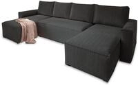 Masseno Ecksofa ASPRA mit Schlaffunktion U-Form, Sofa mit Bettkasten,...