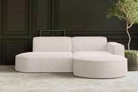 Kaiser M&ouml;bel - Ecksofa mit Wohnlandschaft, Eckcouch L-Form, Sofa 3-sitzer,