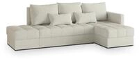 Masseno Ecksofa LUMARI NV R-S mit Schlaffunktion L-Form, Sofa mit Bettkasten,