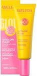 WELEDA Bio Glowy UV Fluid LSF 30 - Naturkosmetik Sonnenschutz Fluid mit