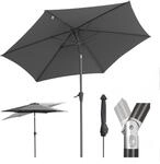 Sekey Sonnenschirm 270cm mit UV50+ Schutz, Wasserabweisend Gartenschirm mit