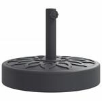vidaXL Sonnenschirmst&auml;nder, Schirmst&auml;nder mit Standfu&szlig; Spannknopf, Schirmhalter