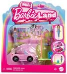 Barbie Mini BarbieLand Puppen und -Spielzeugfahrzeugset, ca. 4 cm gro&szlig;e...