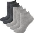Nur Die 5er Sneaker Socken Classic aus Baumwolle atmungsaktiv weich rutschfest