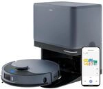 MEDION Saugroboter mit 3-in-1 Absaugstation, Lasernavigation und Wischfunktion X55