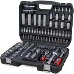 Weber Steckschl&uuml;ssel Satz mit Koffer 108-teilig, Komplettkasten mit 1/4" und...