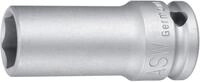 ASW 74046 Schlag Stecknuss lang, silber, 3/4-Zoll-Hex 22 mm