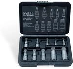 CCLIFE 10tlg Vielzahn satz vielzahn nuss M4 -M18 bit set xzn innenvielzahn, S2