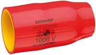 GEDORE VDE-Steckschl&uuml;sseleinsatz 3/8 Zoll, 6-kant 22 mm, 1 St&uuml;ck, VDE 30 22