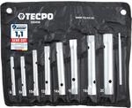 TECPO Rohr Steckschl&uuml;ssel Satz Rohrschl&uuml;ssel Set Werkzeug Schl&uuml;ssel, 6x7-20x22 mm,