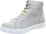 Andrea Conti 00628011-918 SEIDENGRAU Damen Boots Glattleder in grau - Gr. 37