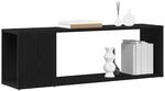 vidaXL TV-Schrankset Schwarz 100 x 24 x 63 cm Holzwerkstoff, Wohzimmer...