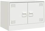 vidaXL TV Schrank, Lowboard f&uuml;r Fernseher, Fernsehtisch mit Stauraum,...