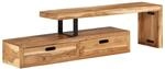vidaXL TV Schrank, Fernsehschrank mit viel Stauraum, Lowboard f&uuml;r Wohnzimmer