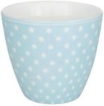 GreenGate Dotty Latte Cup Pale Blue 0,35l