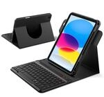 Inateck H&uuml;lle mit Tastatur iPad 11(A16)/10. Gen, magnetisch drehbar