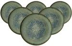 Ritzenhoff & Breker Verde Platzteller &oslash; 32 cm 6er Set, Pizzateller mit sanften