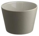Alessi Tonale Gro&szlig;e runde Tasse, Steingut, hellgrau