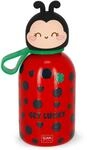 Legami - Hot&Cold BFF Kinder-Wasserflasche, Ladybug, doppellagig aus 18/8 Edelstahl