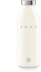 Smeg x 24Bottles Clima Bottle, 500 ml Isolierte Edelstahl Trinkflasche WBF01CR,