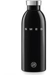 Smeg x 24Bottles Clima Bottle, 500 ml Isolierte Edelstahl Trinkflasche WBF01BL,