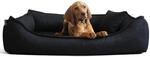 tierlando&reg; Orthop&auml;disches Hundebett Donald rechteckig mit Viscoschaum Matratze