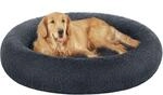 Feandrea Hundebett flauschig, Katzenbett, Donut Kissen, waschbar, Polsterung in der