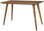 FineBuy Esstisch rechteckig 120 cm Sheesham Massivholz - Design Esszimmertisch...