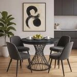 BEAUTY SOFA Esstisch Laura im Loft-Stil, ausziehbar100&ndash;140 cm, hitze- und