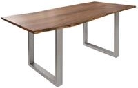 MASSIVMOEBEL24.DE | Freeform 3 - massiver Baumtisch aus Akazienholz - Natur | +