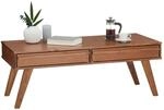 IDIMEX Couchtisch Jona mit 2 Schubladen im Skandi Look, moderner Beistelltisch...