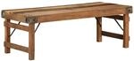 vidaXL Couchtisch Braun 110 x 55 x 40 cm Massives upgecyceltes Holz