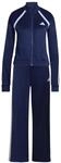 adidas Women's TEAMSPORT TRACKSUIT, dark blue/off white, XL