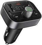 Carregador Isqueiro Baseus S-09 PRO + Transmissor FM Preto