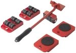 TOOLCRAFT TO-7730013 M&ouml;bel-Heber und Transportroller Set Traglast (max.): 150...