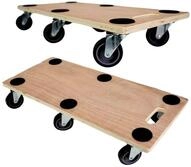 PROREGAL Profi Transportroller Hercules 30x68 cm Schwerlast bis 300 kg mit 6