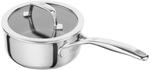 ZWILLING Z1034-503 Peak Saucenpfanne, 6,3 Zoll (16 cm), Deckel, 1,5 l,...