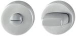 HOPPE Rund-Rosette Durchmesser 52 mm | Edelstahl matt | WC/Bad | 1 Paar, 1 St&uuml;ck,