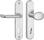 SH-Wechselgarnitur GARDA - Knopf gekr., ohne Kzs., silber, RC2, 50 x 247 x 15
